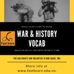war and history vocab